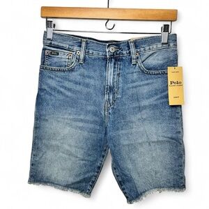 Polo Ralph Lauren Boys Denim Shorts Size 16 Sullivan Slim NWT